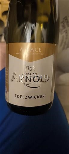 Alsace Christian Arnold Edelzwicker Icke årgångsbetecknad