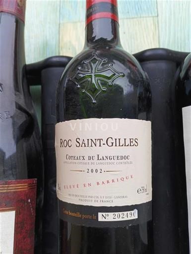 Languedoc Languedoc-ylängöt Roc Saint-Gilles 2002