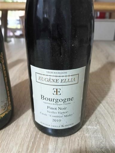 Burgundy Eugène Ellia Comtesse Madey 2010
