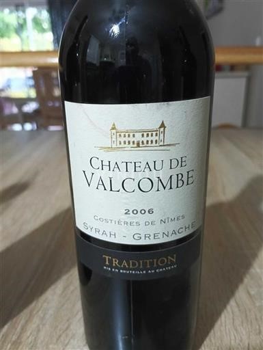 Rhône Valley Costières de Nîmes Château Valcombe Tradition 2006