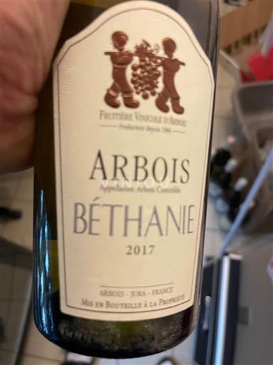 Jura Arbois Fruitière Vinicole Arbois Béthanie 2017