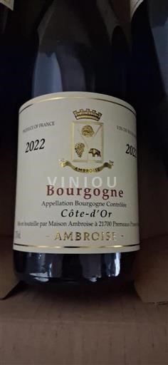Burgundija Hautes Côtes de Nuits Maison Ambroise 2022
