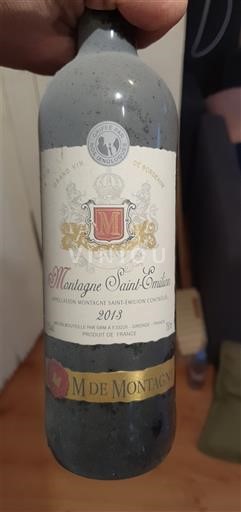 Burdeos Montagne-Saint-Émilion M de Montagne 2013