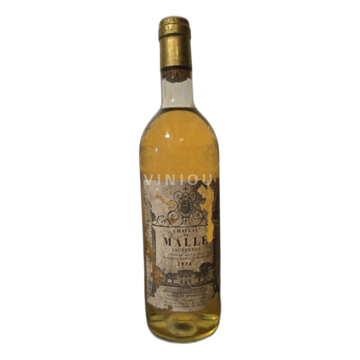 Bordeaux Sauternes Château de Malle 1974