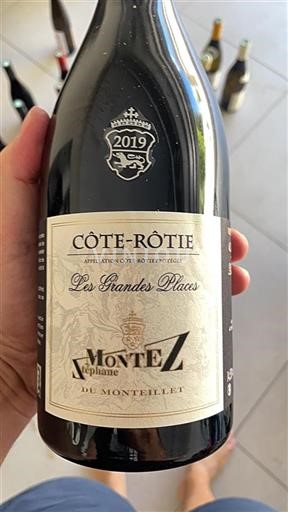 Vale do Ródano Côte-rôtie Monteillet Les Grandes Places 2019