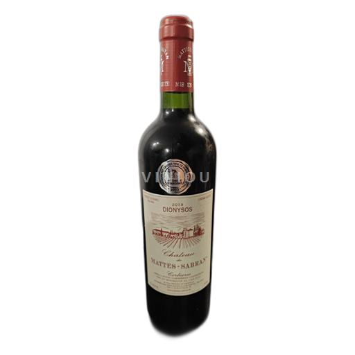 Langvedok Corbières Château de Mattes-Sabran Dionysos 2019