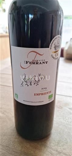 Southwest Not Specified Domaine Ferrant Empreinte 2019