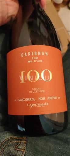Languedoc Ikke specificeret Claude Vialade Carignan, Mon Amour Ikke årgangsbestemt