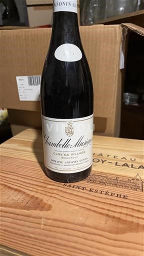 Borgogna Chambolle-Musigny Domaine Antonin Guyon Clos du Village Monopole 2014