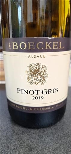 Alsace Grand Cru Boeckel Pinot Gris 2019