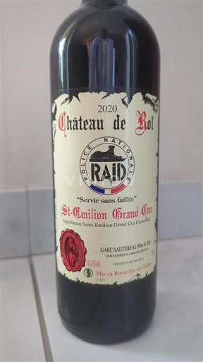 Bordeaux Saint-Émilion Grand Cru Grand Cru Château Rol 2020