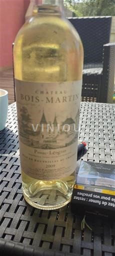 Bordeaux Pessac-Léognan Château Bois-Martin 2009