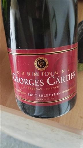 Champagne Champagner Georges Cartier Brut Sélection Ohne Jahrgang