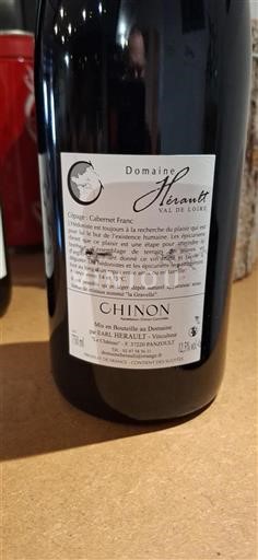 Loire Valley Chinon Domaine Hérault Non-Vintage