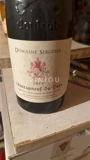 Rona dolina Châteauneuf-du-Pape Domaine Serguier 2014