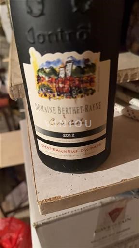 Rona dolina Châteauneuf-du-Pape Domaine Berthet-Rayne Cadène 2012