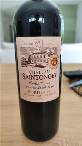 Burdeos Bordeaux Château Saintongey Vieilles Vignes Sin añada