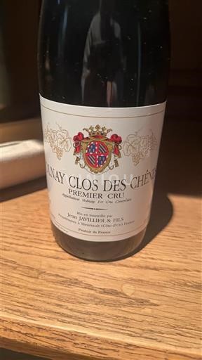 Bourgondië Volnay Premier Cru Jean Javillier & Fils Clos des Chênes 2023