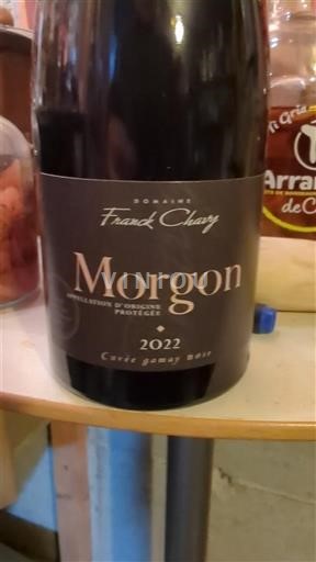 Beaujolais Morgon Domaine Franck Chavy gamay noir 2022