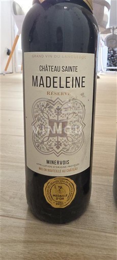 Langvedok Minervois Château Sainte Madeleine Réserve 2020
