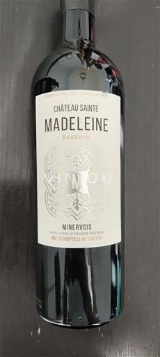Languedoc Minervois Château Sainte Madeleine Réserve 2020