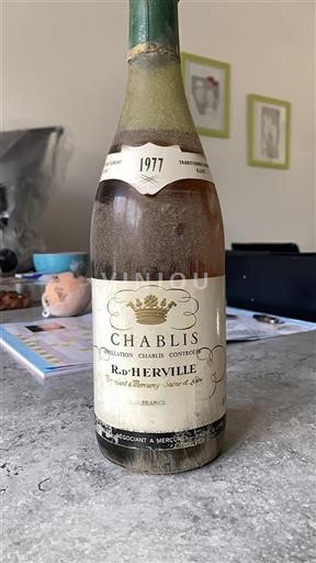 Borgoña Chablis R.Herville 1977