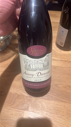 Bourgondië Auxey-Duresses Domaine Rapet 2017