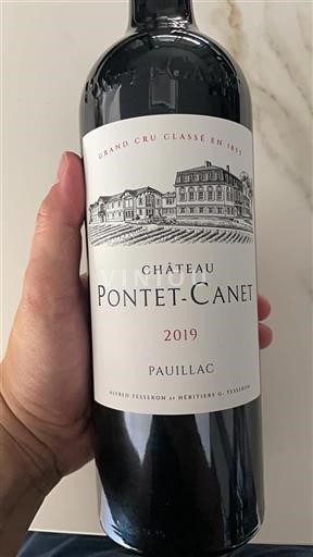 Burdeos Pauillac Grand Cru Pontet-Canet 2019