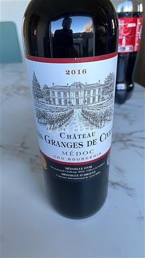 Bordéus Médoc Cru Bourgeois Château Les Granges de Civrac 2016