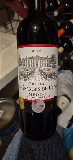 Bordeaux Médoc Cru Bourgeois Château Les Granges de Civrac 2016