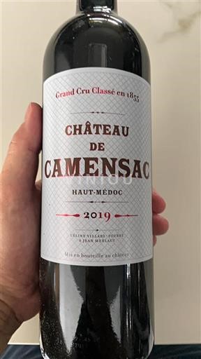 Burdeos Haut-Médoc Grand Cru Camensac 2019