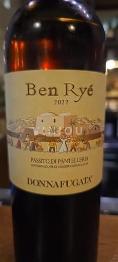 Wines of Sicily Moscato di Pantelleria Donnafugata Ben Ryé 2022