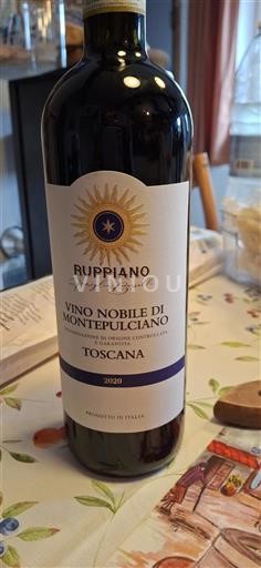 Toscana Vino Nobile di Montepulciano Ruppiano 2020