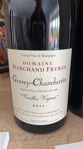 Burgund Gevrey-Chambertin Domaine Marchand Freres Vieilles Vignes 2011