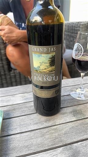 Rhônen laakso Pierrevert Château Rousset Grand Jas 2016