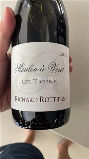 Beaujolais Moulin-à-vent Richard Rottiers Les Thorins 2019