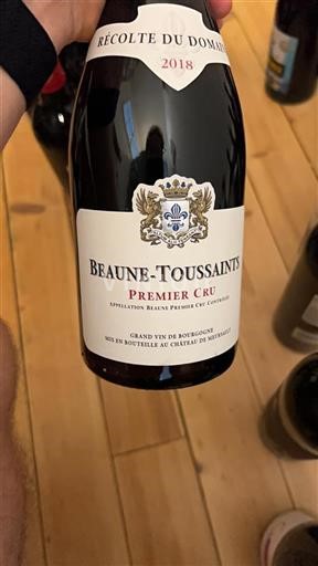 Bourgondië Beaune Premier Cru Meursault R%c3%a9colte du Domaine 2018
