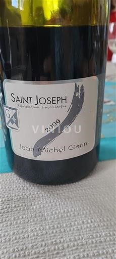 Vallée du Rhône Saint-Joseph Jean Michel Gerin 2009