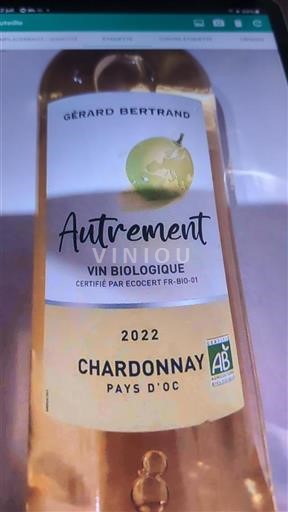 Languedoc Languedoc-ylängöt Gérard Bertrand Chardonnay -Autrement 2022