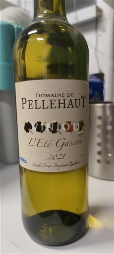 Sydvestfrankrig Côtes de Gascogne Domaine de Pellehaut L'Été Gascon 2021