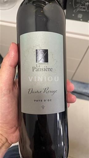 Languedoc og Roussillon Pays d'Oc Domaine La Pansiere Dame Rouge 2018