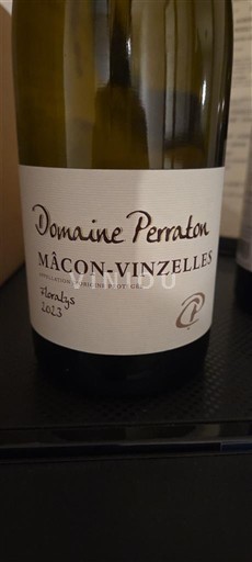 Bourgogne Mâcon og mâcon-landsbyer Domaine Perraton FLORALYS 2023