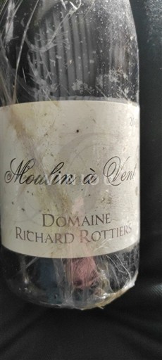 Beaujolais Moulin-à-vent Domaine Richard Rottiers 2019