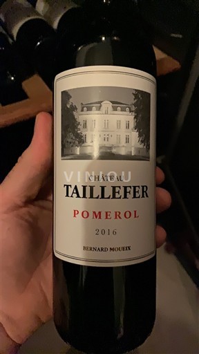 Bordeaux Pomerol Taillefer 2016