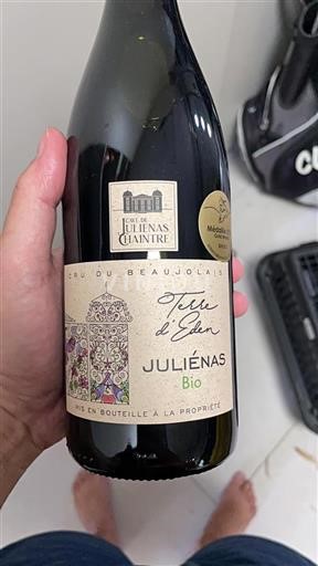 Beaujolais Juliénas Cave de Julienas Chaintre Terre d’Eden 2023