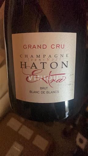 Champanhe Grand Cru Jean-Noël Haton Extra Não Sazonado