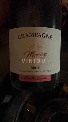 Champagne Morize Rosé de Saignée Non-Vintage
