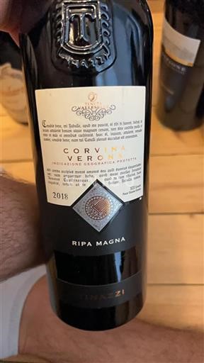 Véneto No especificado Tenuta Valleselle Ripa Magna 2018