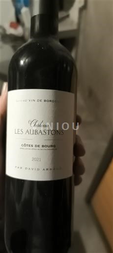 Bordeaux Côtes-de-bourg Château Les Aubastons 2021