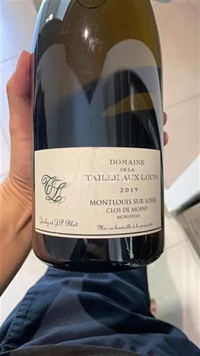 Loirevallei Montlouis-sur-Loire Domaine La Taille aux Loups Clos de Mosny 2019